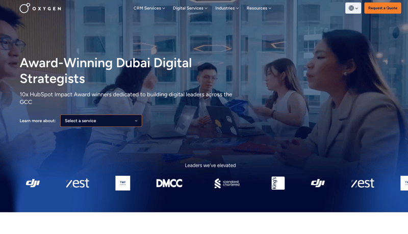 Oxygen UAE website is live!